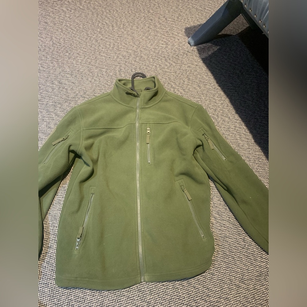 Tactical fleece jacket Army Geen size M, excellent condition